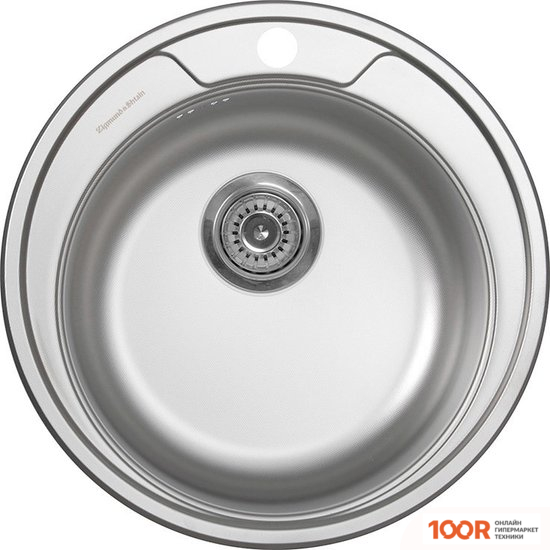 Кухонная мойка Zigmund & Shtain KREIS 480.8 (ЛЕН) (139972)