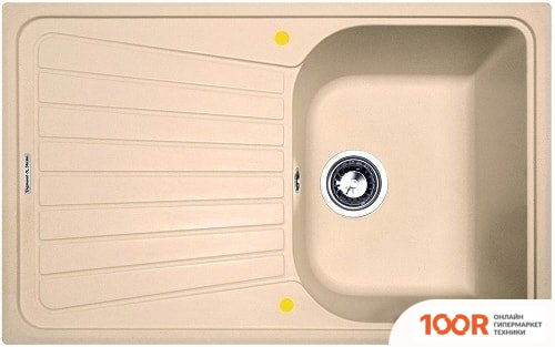 Кухонная мойка Zigmund & Shtain KLASSISCH 790 (ТОПЛЕНОЕ МОЛОКО) (139965)
