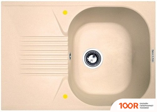 Кухонная мойка Zigmund & Shtain KLASSISCH 695 (ТОПЛЕНОЕ МОЛОКО) (139956)