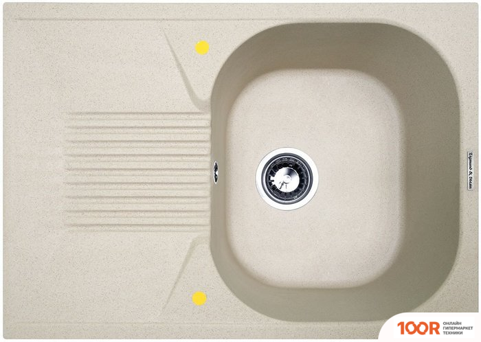 Кухонная мойка Zigmund & Shtain KLASSISCH 695 (РЕЧНОЙ ПЕСОК) (139954)