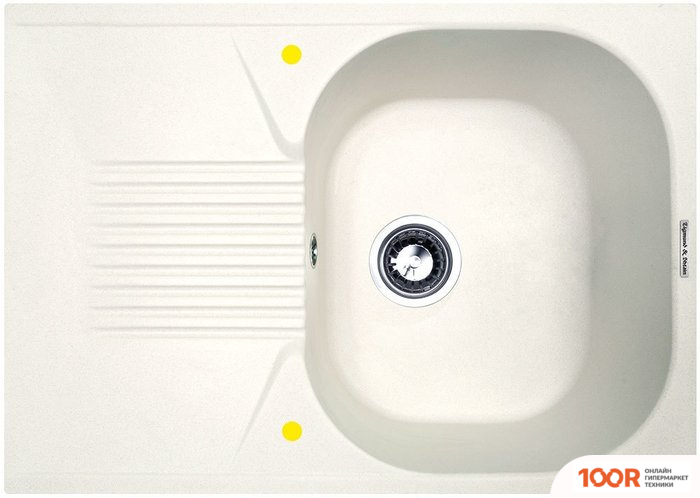 Кухонная мойка Zigmund & Shtain KLASSISCH 695 (ИНДИЙСКАЯ ВАНИЛЬ) (139949)