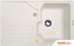Кухонная мойка Zigmund & Shtain KASKADE 800 (ИНДИЙСКАЯ ВАНИЛЬ) (139940)