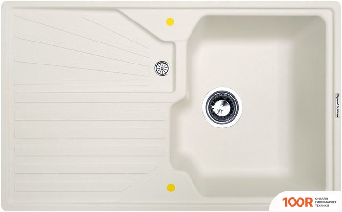 Кухонная мойка Zigmund & Shtain KASKADE 800 (ИНДИЙСКАЯ ВАНИЛЬ) (139940)