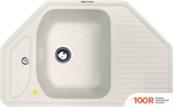 Кухонная мойка Zigmund & Shtain ECKIG 800 (КАМЕННАЯ СОЛЬ) (139932)
