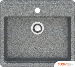 Кухонная мойка Zett Lab 9/Q8 (ТЕМНО-СЕРЫЙ) (139921)