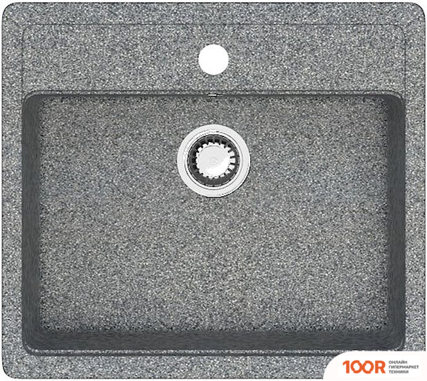 Кухонная мойка Zett Lab 9/Q8 (ТЕМНО-СЕРЫЙ) (139921)