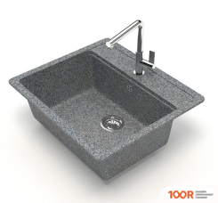 Кухонная мойка Zett Lab 9/Q8 (ТЕМНО-СЕРЫЙ) (139921)