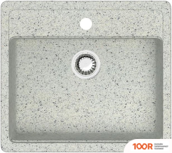 Кухонная мойка Zett Lab 9/Q10 (СВЕТЛО-СЕРЫЙ) (139916)