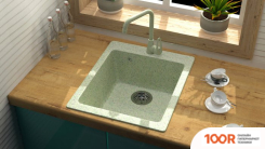 Кухонная мойка Zett Lab 8/Q7 (ХЛОПОК) (139912)