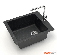 Кухонная мойка Zett Lab 8/Q4 (ЧЕРНЫЙ) (139910)