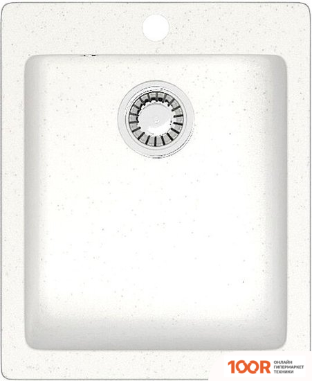 Кухонная мойка Zett Lab 8/Q1 (БЕЛЫЙ ЛЕД) (139907)