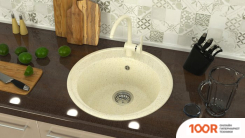 Кухонная мойка Zett Lab 6/Q10 (СВЕТЛО-СЕРЫЙ) (139900)