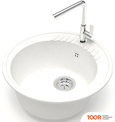 Кухонная мойка Zett Lab 6/Q1 (БЕЛЫЙ ЛЕД) (139899)