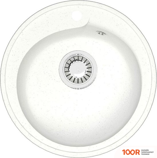 Кухонная мойка Zett Lab 4/Q1 (БЕЛЫЙ ЛЕД) (139891)