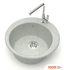 Кухонная мойка Zett Lab 30/Q10 (СВЕТЛО-СЕРЫЙ) (139884)