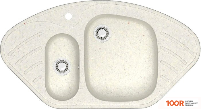 Кухонная мойка Zett Lab 23/Q7 (ХЛОПОК) (139874)