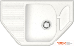 Кухонная мойка Zett Lab 22/Q1 (БЕЛЫЙ ЛЕД) (139861)