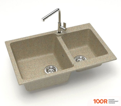 Кухонная мойка Zett Lab 191/Q5 (ПЕСОК) (139849)