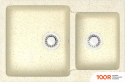 Кухонная мойка Zett Lab 191/Q2 (БЕЖЕВЫЙ) (139847)