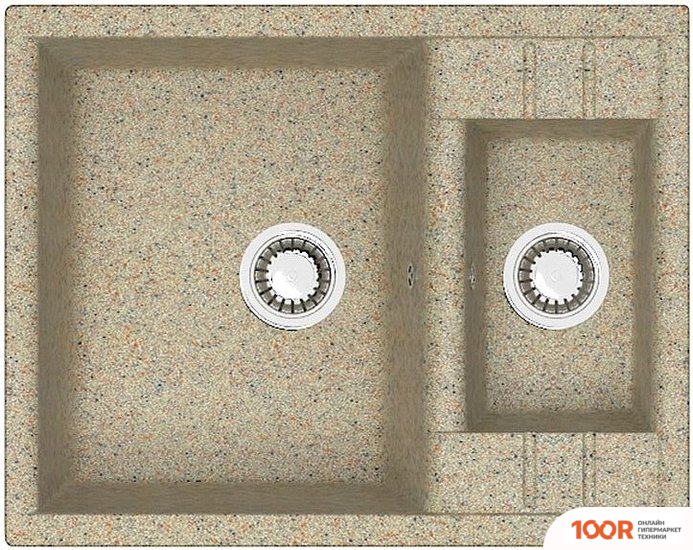 Кухонная мойка Zett Lab 190/Q5 (ПЕСОК) (139841)
