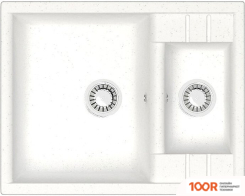 Кухонная мойка Zett Lab 190/Q1 (БЕЛЫЙ ЛЕД) (139837)