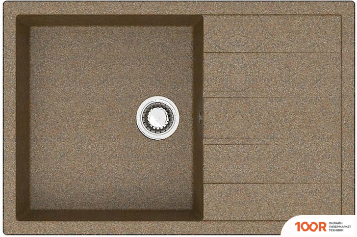 Кухонная мойка Zett Lab 161/Q9 (ТЕРРАКОТОВЫЙ) (139836)