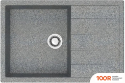 Кухонная мойка Zett Lab 161/Q8 (ТЕМНО-СЕРЫЙ) (139835)