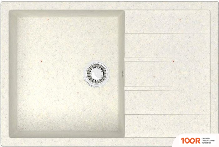 Кухонная мойка Zett Lab 161/Q7 (ХЛОПОК) (139834)