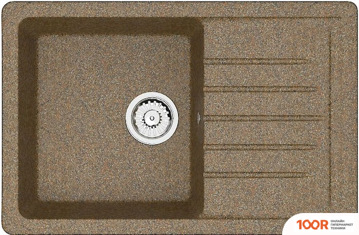 Кухонная мойка Zett Lab 16/Q9 (ТЕРРАКОТОВЫЙ) (139828)