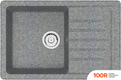 Кухонная мойка Zett Lab 16/Q8 (ТЕМНО-СЕРЫЙ) (139827)