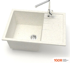 Кухонная мойка Zett Lab 151/Q7 (ХЛОПОК) (139818)