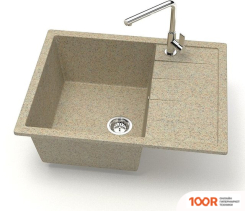 Кухонная мойка Zett Lab 151/Q5 (ПЕСОК) (139817)