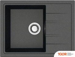 Кухонная мойка Zett Lab 150/Q4 (ЧЕРНЫЙ) (139809)