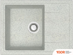 Кухонная мойка Zett Lab 150/Q10 (СВЕТЛО-СЕРЫЙ) (139807)