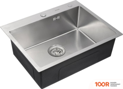 Кухонная мойка Zepein ZP 60Х48 (НЕРЖАВЕЮЩАЯ СТАЛЬ) (139779)