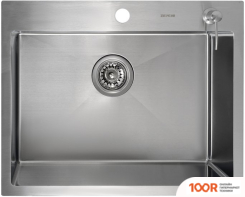 Кухонная мойка Zepein ZP 60Х48 (НЕРЖАВЕЮЩАЯ СТАЛЬ) (139779)