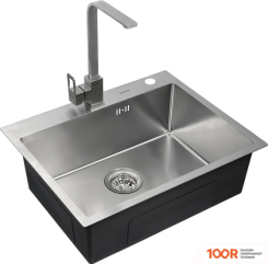 Кухонная мойка Zepein ZP 60Х48 (НЕРЖАВЕЮЩАЯ СТАЛЬ) (139779)
