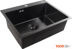 Кухонная мойка Zepein ZP 60Х48 (ГРАФИТ) (139778)