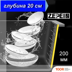 Кухонная мойка Zepein ZP 60Х48 (ГРАФИТ) (139778)