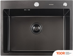 Кухонная мойка Zepein ZP 60Х48 (ГРАФИТ) (139778)