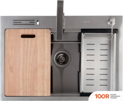 Кухонная мойка Zepein D7050H (SATIN) PROFESSIONAL (139773)