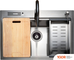 Кухонная мойка Zepein D7050H (PVD) PROFESSIONAL (139772)