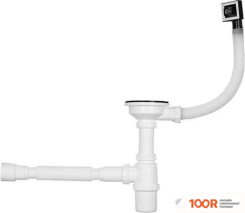 Кухонная мойка Wisent WWS34050B (С СИФОНОМ GER013) (139769)