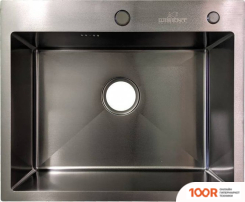 Кухонная мойка Wisent WS35848B (ГРАФИТ) (139766)