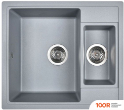 Кухонная мойка Wisent WQ580-29 (СЕРЫЙ) (139736)