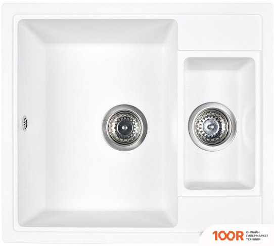 Кухонная мойка Wisent WQ580-28 (БЕЛЫЙ) (139735)