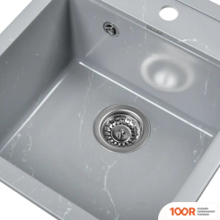 Кухонная мойка Wisent WA45-17 (С СИФОНОМ GER013) (139717)