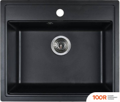 Кухонная мойка Wisent W600-26 (АНТРАЦИТ) (139673)
