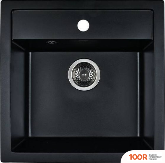 Кухонная мойка Wisent W510-26 (АНТРАЦИТ) (139667)