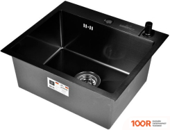 Кухонная мойка Wisent W35044В+W02+WW405B (139655)